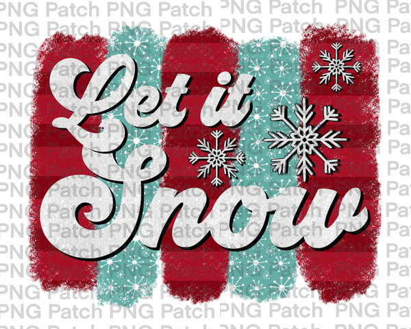 Glitter Snowflakes clipart, Winter Christmas Sublimation.
