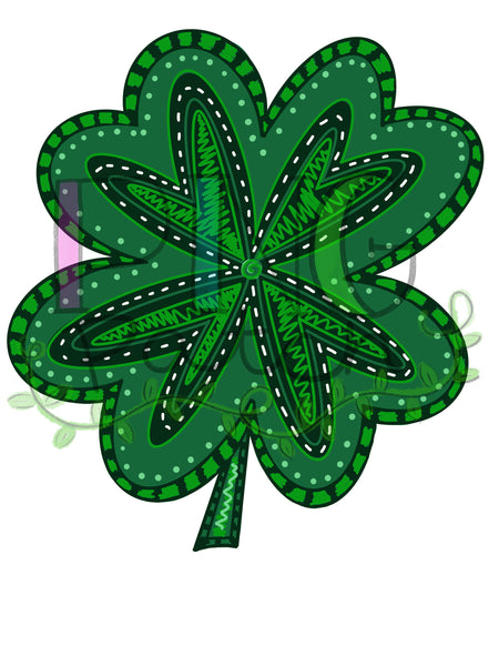 Crazy Lucky Four Leaf Clover, St. Patrick's Day